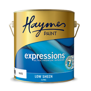 Interior premium low sheen wall paint
